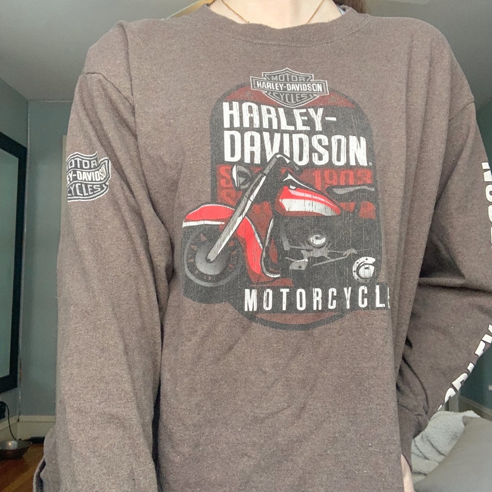 harley davidson long sleeve t shirt